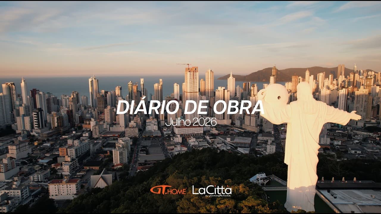 Capa do vídeo de evolução da obra GT Home La Città